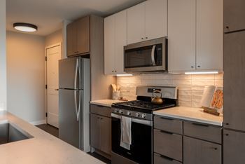 Designer tile backsplash